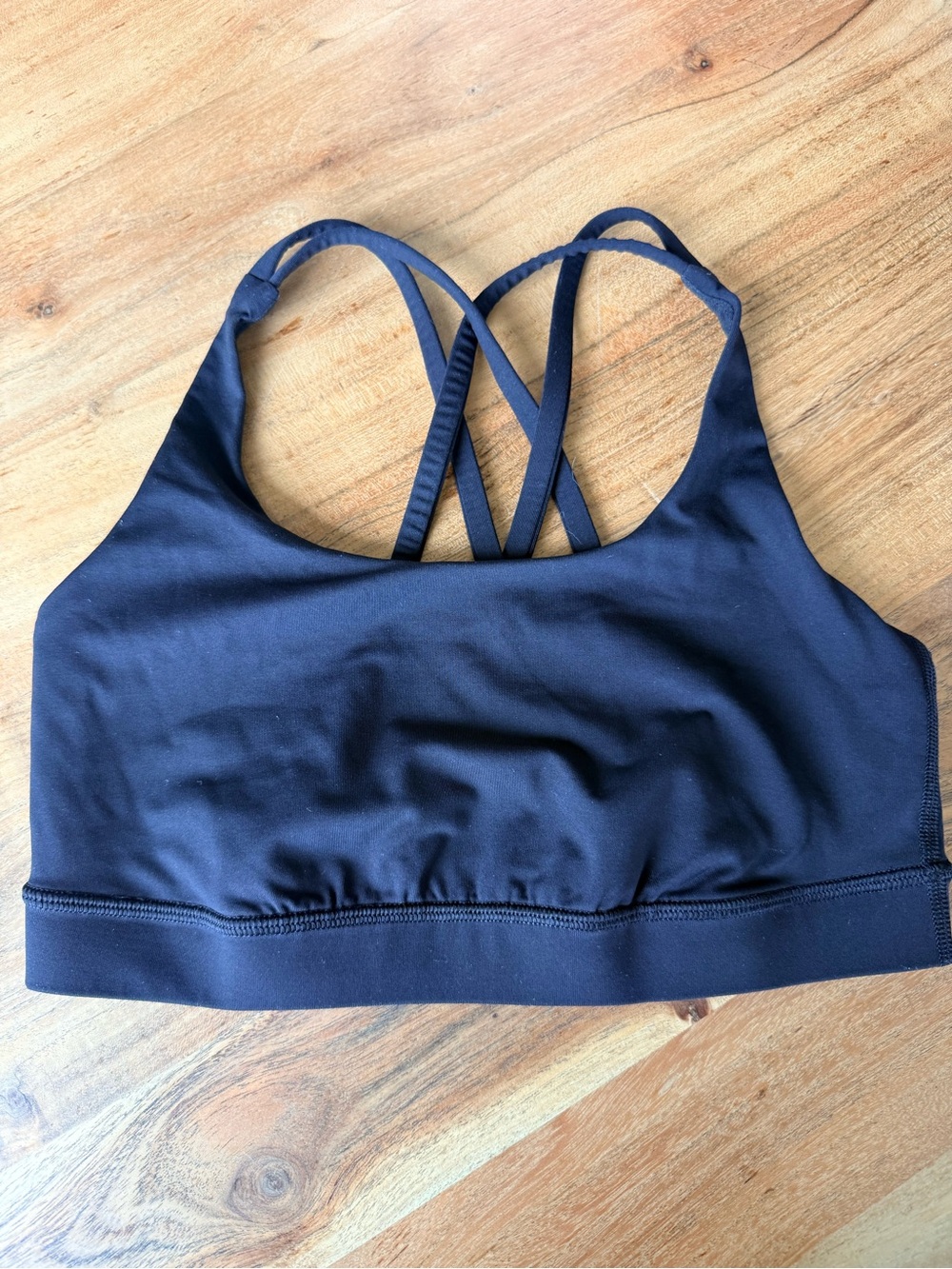 lululemon athletica Black Strappy Sports Bra